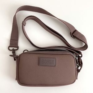 Dagne Dover Mara Neoprene Phone Sling in Dune